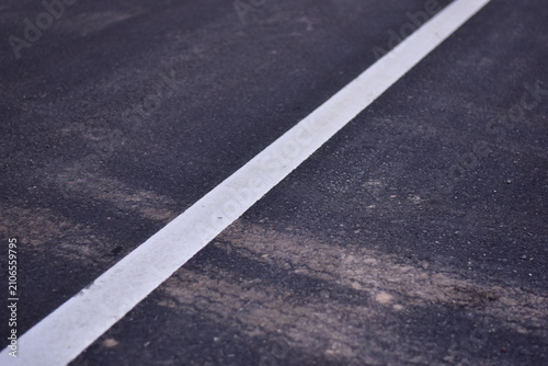 black asphalt road and white dividing lines, Asphaltic concrete road with yellow and white traffic lines, asphalt, road, surface, traffic, street, transportation, black, white, background, highway, li