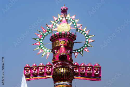 Foto effigy of ravana