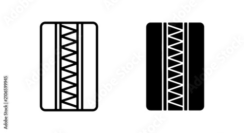 Photos Accordion Icon Set, Musical Instrument Vector Graphics, Accordion Symbols for Mu