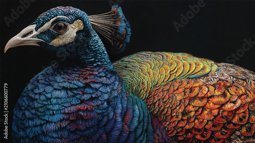 wonderful peacock