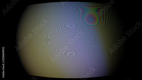 Glitch effect screen overlay, retro crt display noise, moire pattern visual distortion, old tv monitor scanlines background