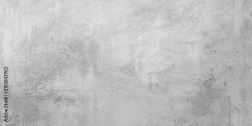 Bild auf Leinwand Grunge Concrete Wall Texture with White Marble Surface and Grey Stone Pattern Vi