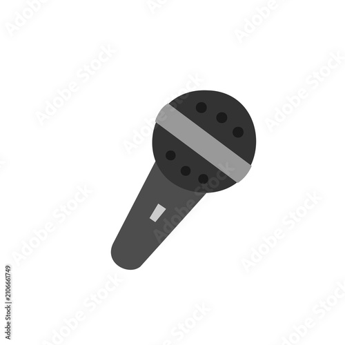 Microphone Flat Icon