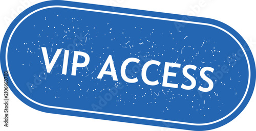 Canvastavla Vip access pass badge design with professional modern graphic elements