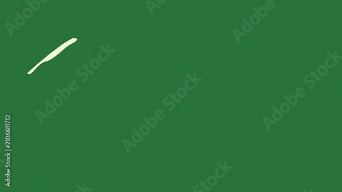 Circle Sky Word Logo Green Screen