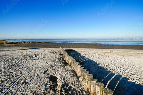 Фотография View of the landscape by the beach near Dangast