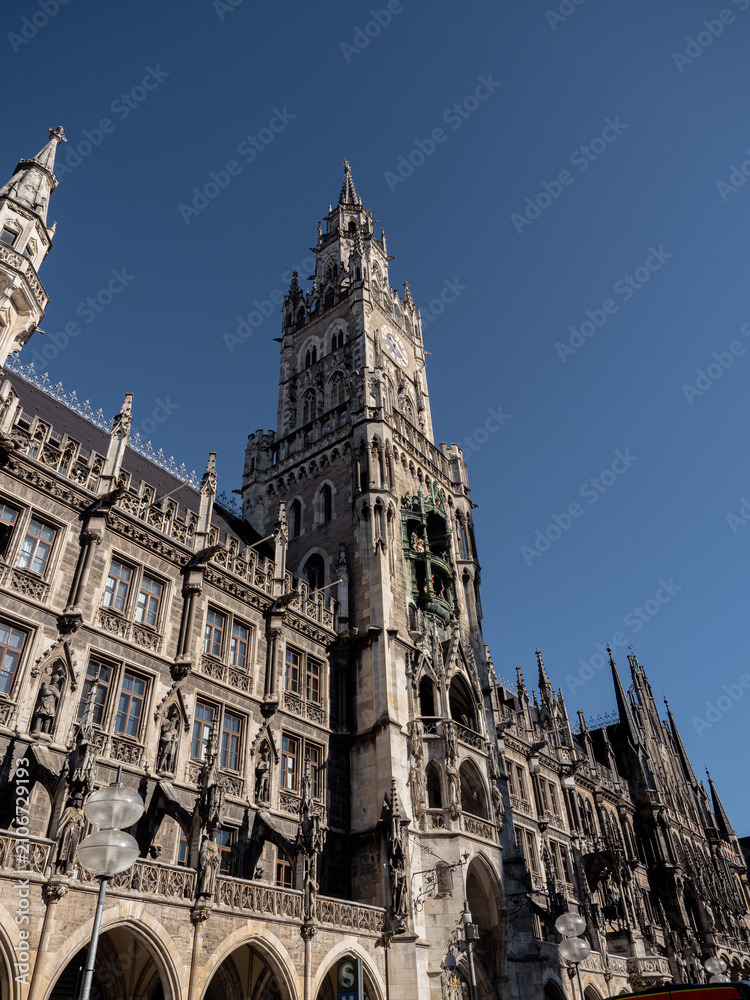 Naklejka premium münchner Rathaus