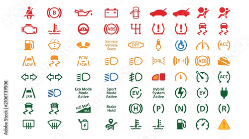 Collection of various warning signs.