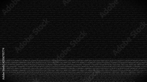 Analog Distortion and Realistic Old TV Static Background
