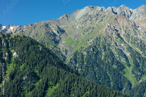 mountain landscape in the alps