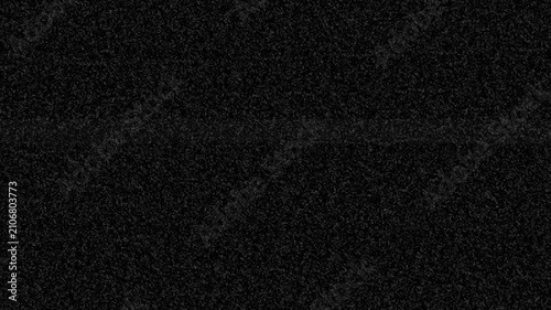 Realistic Old TV Static, analog Glitch Animation and CRT Noise
