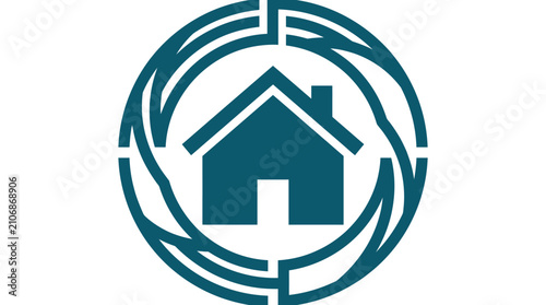 Colorful Abstract Liver Awareness Symbol Representing Medical Health Support and Community Wellness Advocacy in a Modern Vector Graphic Design