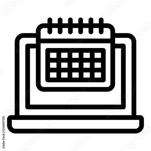 schedule icon vector