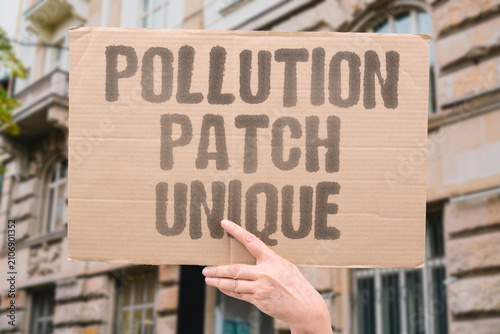 Obraz na płótnie "Pollution Patch Unique" Each contaminated site has distinct causes