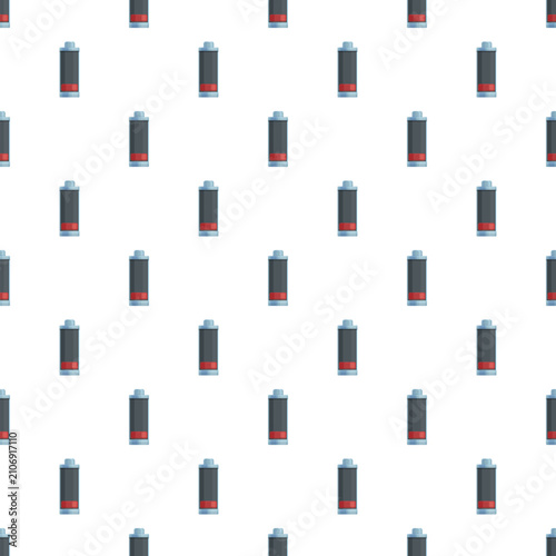 Φωτογραφία Repeating low battery level icons indicating power depletion and energy shortage