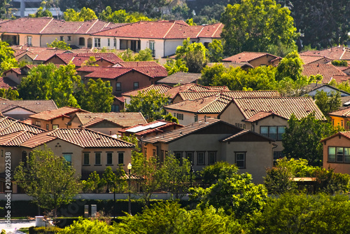 Mediterranean Style Homes in a Yorba Linda Hillside Community