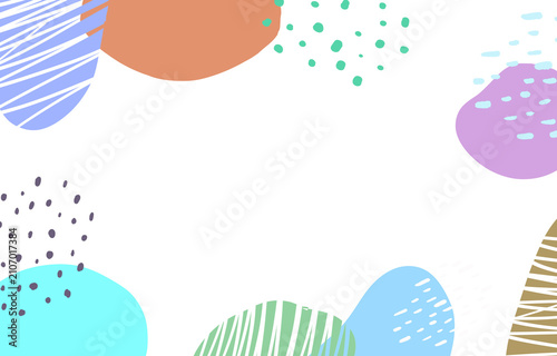 background with hand drawing