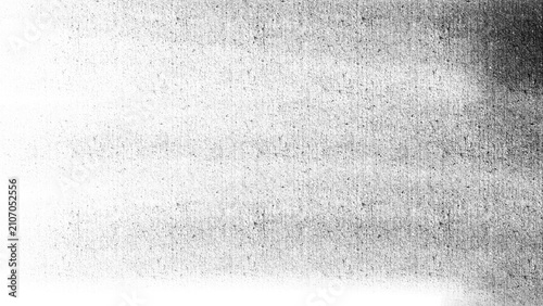 Quadro su tela Vintage photocopy texture with heavy grain, distressed black and white printer n