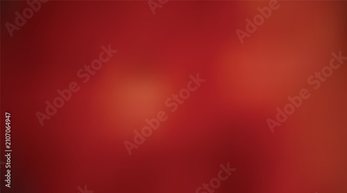 Konstfotografi Blurred red background with indistinct human figure silhouette on a solid color