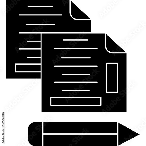 Pen and Paper Icon