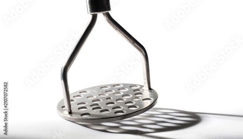 Potato Masher Metal Base Shadow Studio Shot