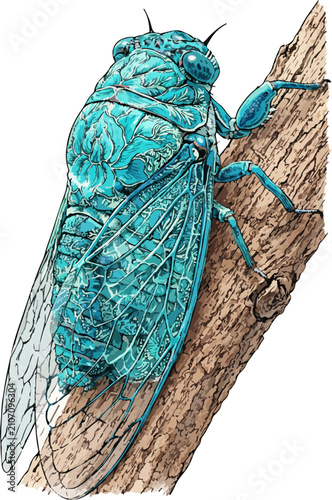 Obraz na płótnie Zammara tympanum illustration art
