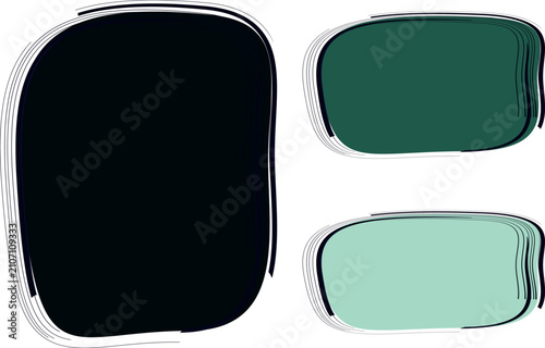 black green colors creative banners backgrounds text box abstract frames