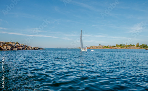 Foto Rockey east coast at sea archipelago in  Sweden.