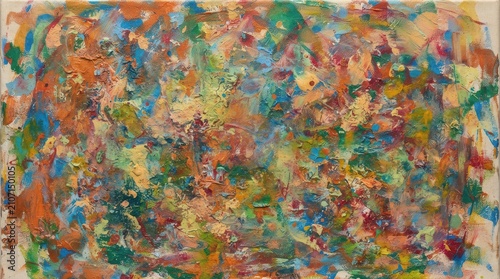 An ethereal painting background with vibrant colors