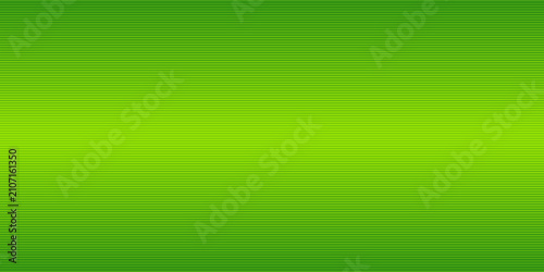 Green line halftone gradient background. Greenish faded thick to thin stripe gradation texture. Repeating parallel lines wallpaper for print, banner, poster. Vector vanishing vertical linear backdrop