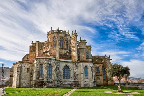 Santa Maria de la Asuncion church in Castro Urdiales, Cantabria, Spain