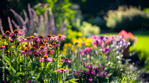field of flowers