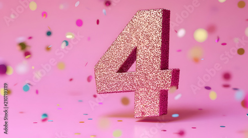 pink number eight