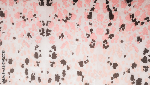 Gentle Animal Print Watercolour. Delicate