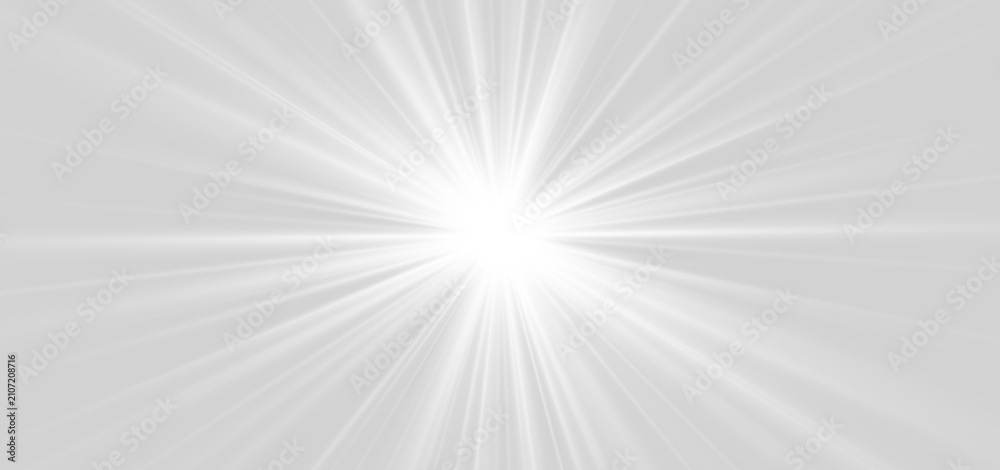 Obraz premium 20. Golden lens flare burst with glowing stars, brilliant sparkle particles and radiant illumination, abstract festive background for seasonal promotions.