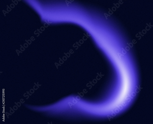 Obraz na plátně An elegant abstract AI artwork with glowing golden curves on a black background, symbolizing light, energy, and endless creativity