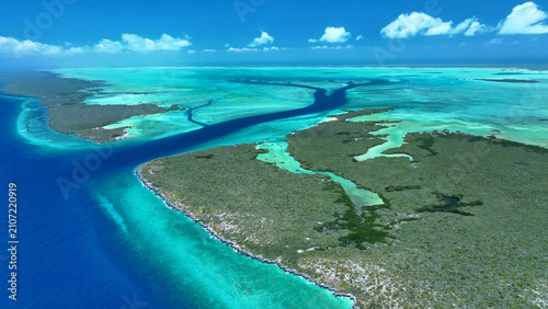 Foto Aerial view from drone