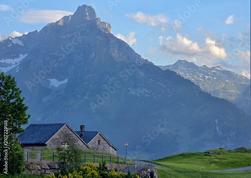 swiss alpine village