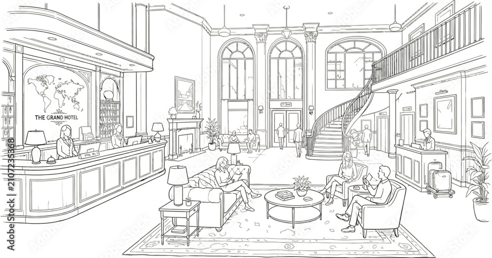 Obraz premium sketch of a house