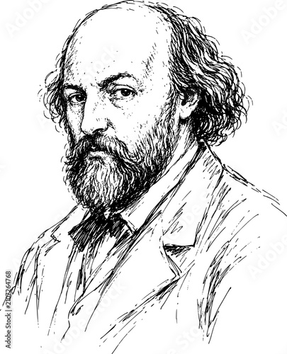 Foto Paul Cézanne French Post-Impressionist Painter and Pioneer of Modern Art Hand-Dr