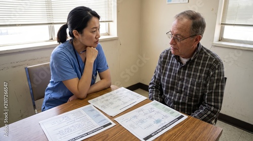 East Asian Doctor Discussing Personalized Treatment Plan with Patient