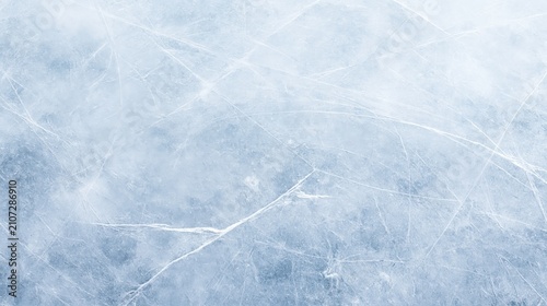 Frosted blue ice surface with thin white veining pattern