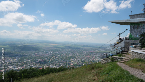 Pyatigorsk. View of the city from Mount Mashuk.