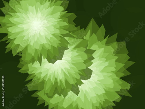Billede på lærred Luxury Agate Geode Slice Crystal Pattern Design Backdrop