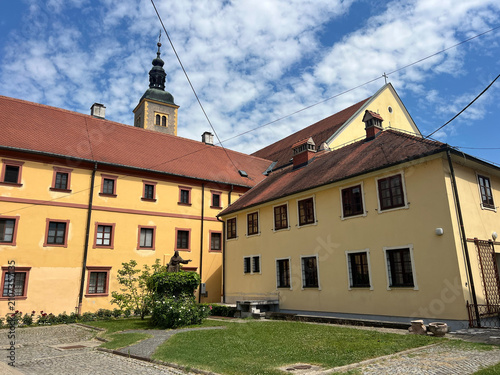 Franciscan Church & Monastery of St John the Baptist in Varaždin, Croatia