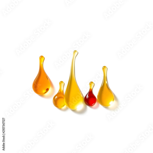 Assortment of colorful liqu...