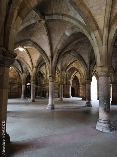 Bild auf Leinwand cloister of the Harry Potter
