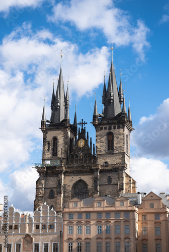 Photography Church of Our Lady before Tyn in Prague