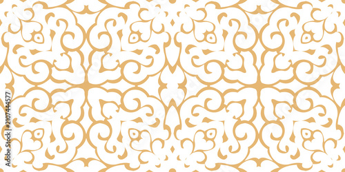 Golden Chinese cloud pattern decoration PNG isolated transparent background