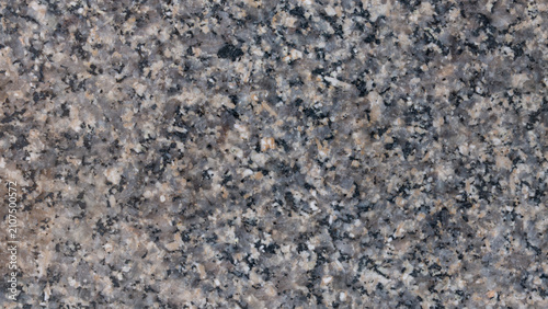 Gray granite stone texture with mineral speckle pattern
